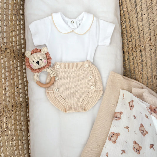 New Body baby neonato in cotone manica corta
