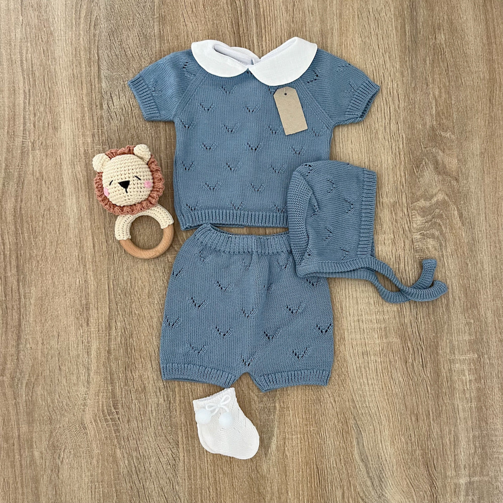 Calzino neonato pompon