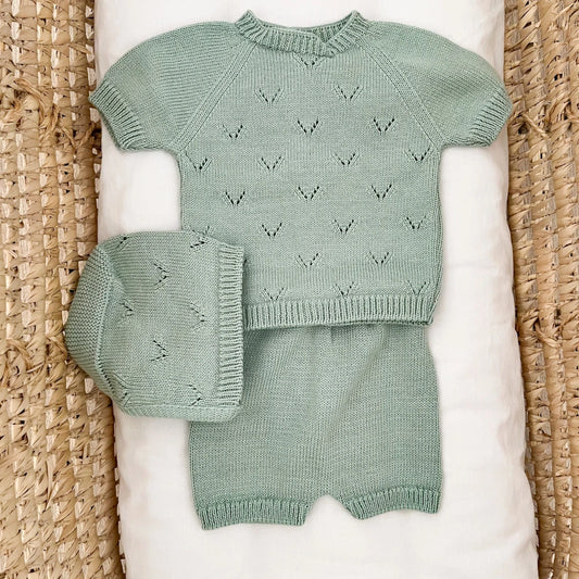 Completino manica corta neonato summer