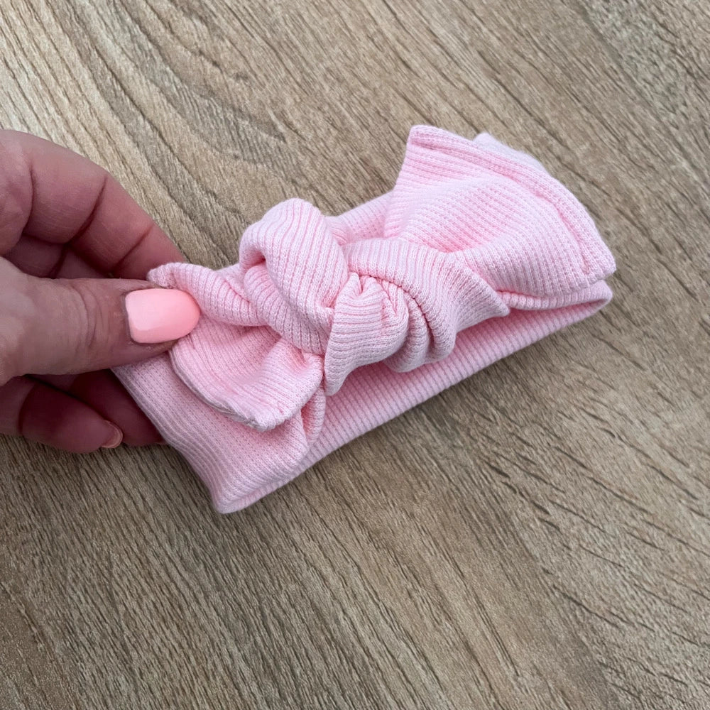 Fascetta neonata con fiocco