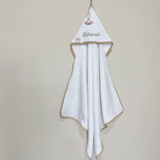 Accappatoio neonato Giraffa