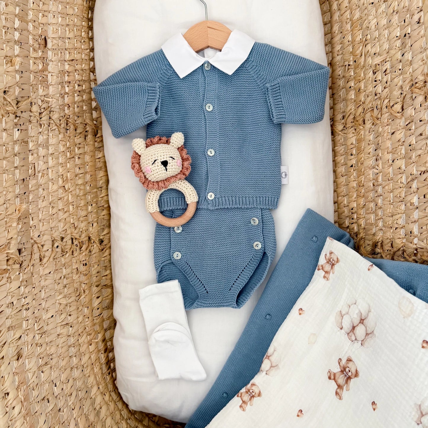 Baby box Cardigan + copri pannolino