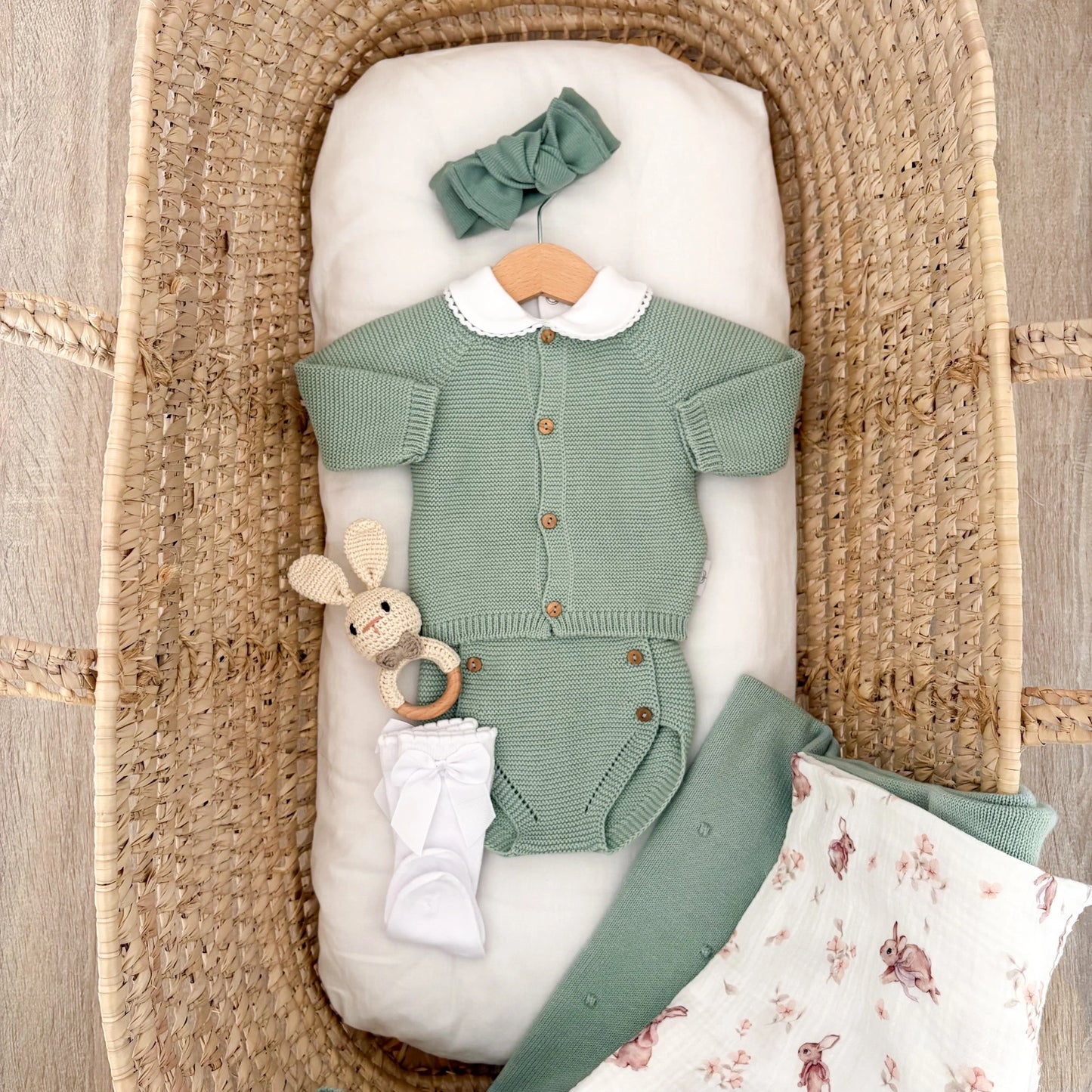 Baby box Cardigan + copri pannolino