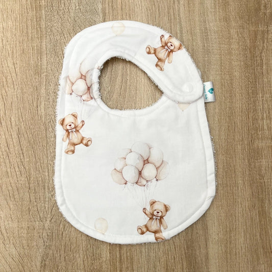 Bavaglino neonato in cotone Teddy dream