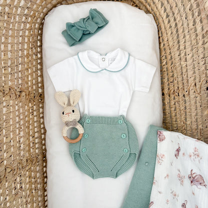 New Body baby neonato in cotone manica corta