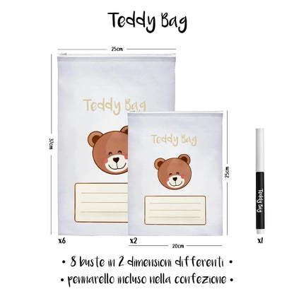 Bustine corredino Teddy bag