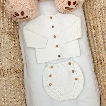 Baby box Cardigan + copri pannolino