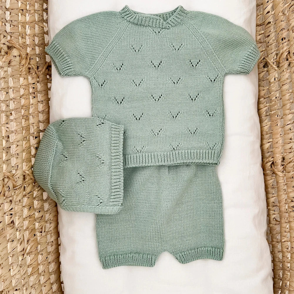 Completino manica corta neonato summer