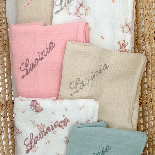 Set Mussola Teddy dream verde salvia