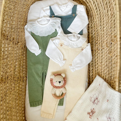 Salopette in cotone bio