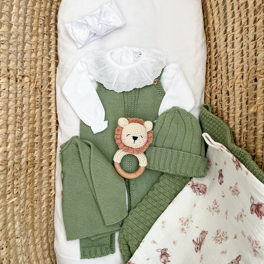 Salopette in cotone bio