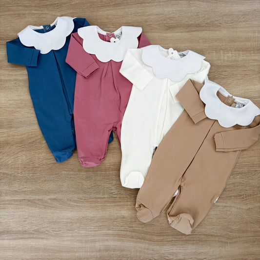 Tutina neonato nuvola in cotone