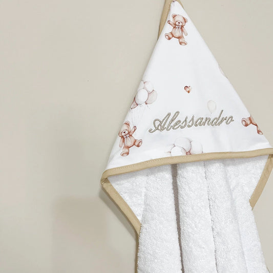 Accappatoio neonato Teddy dream