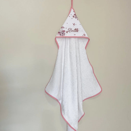 Accappatoio neonato Flower bunny