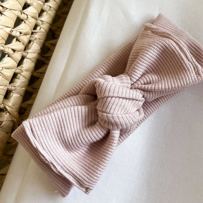 Fascetta neonata con fiocco