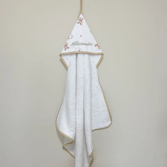 Accappatoio neonato Teddy dream