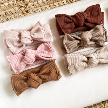 Fascetta neonata con fiocco