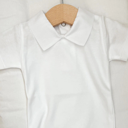 Body neonato in cotone manica lunga
