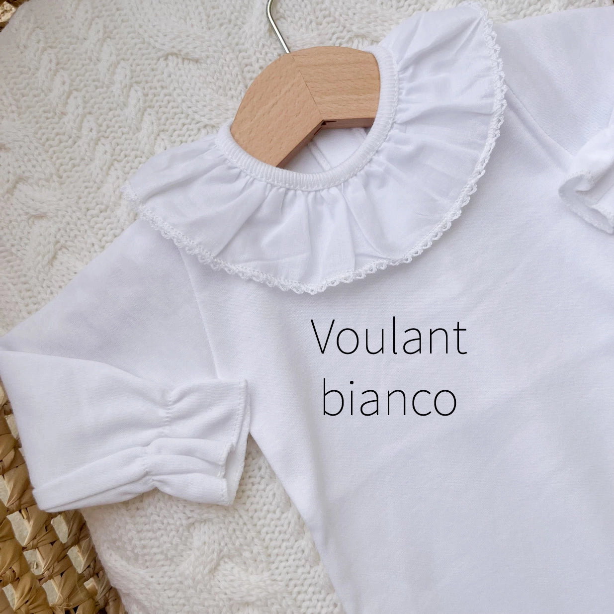 Body neonato in cotone manica lunga