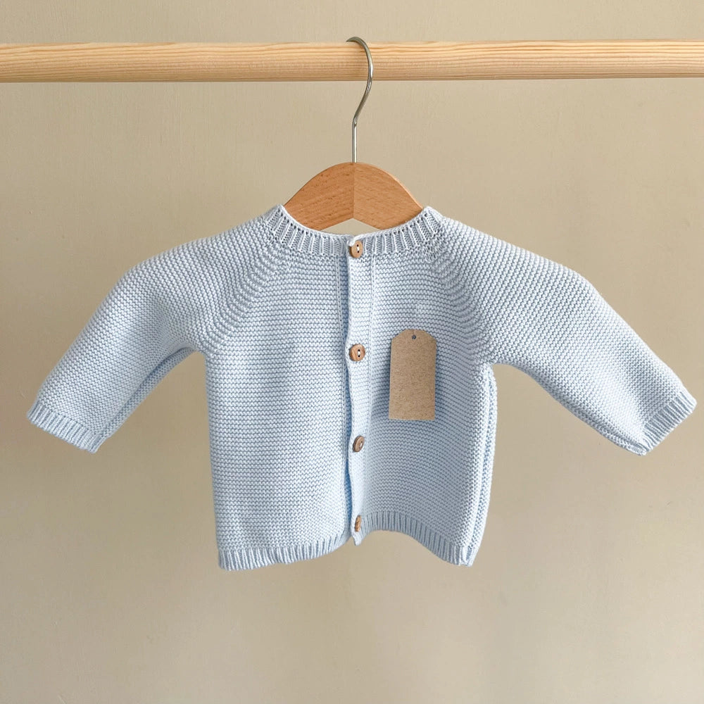 Cardigan neonato in cotone