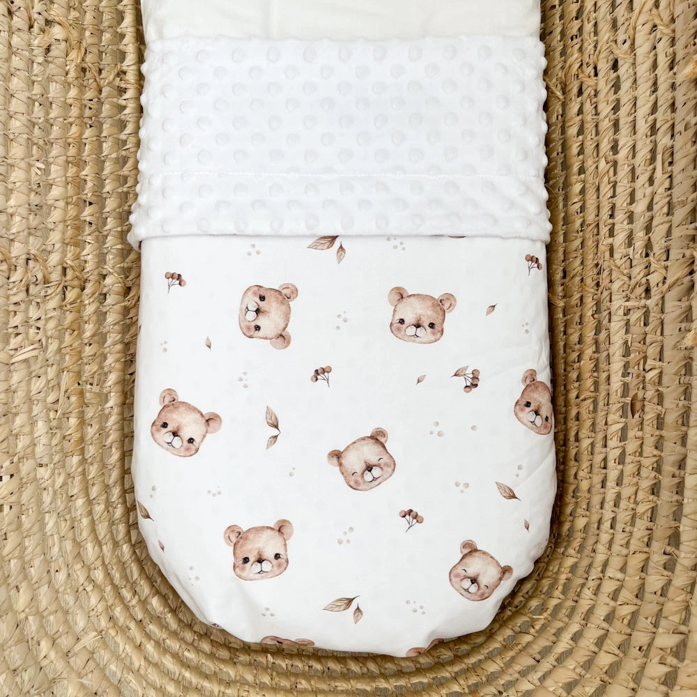 Copertina in minky Bear