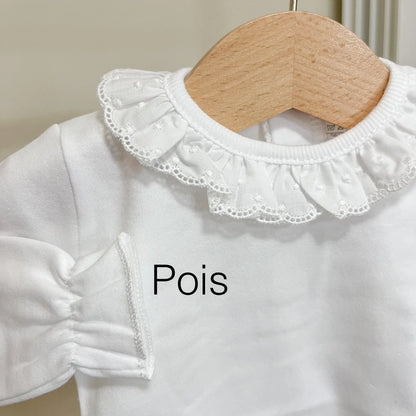 Body neonato in cotone manica lunga