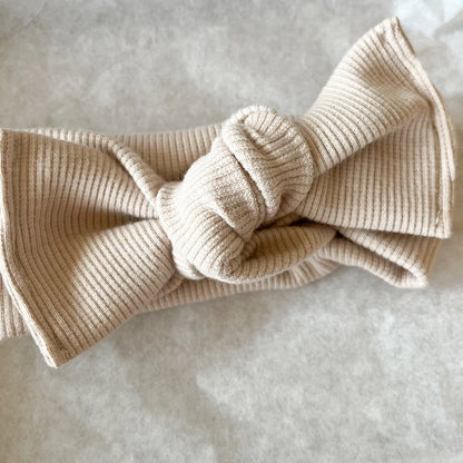 Fascetta neonata con fiocco