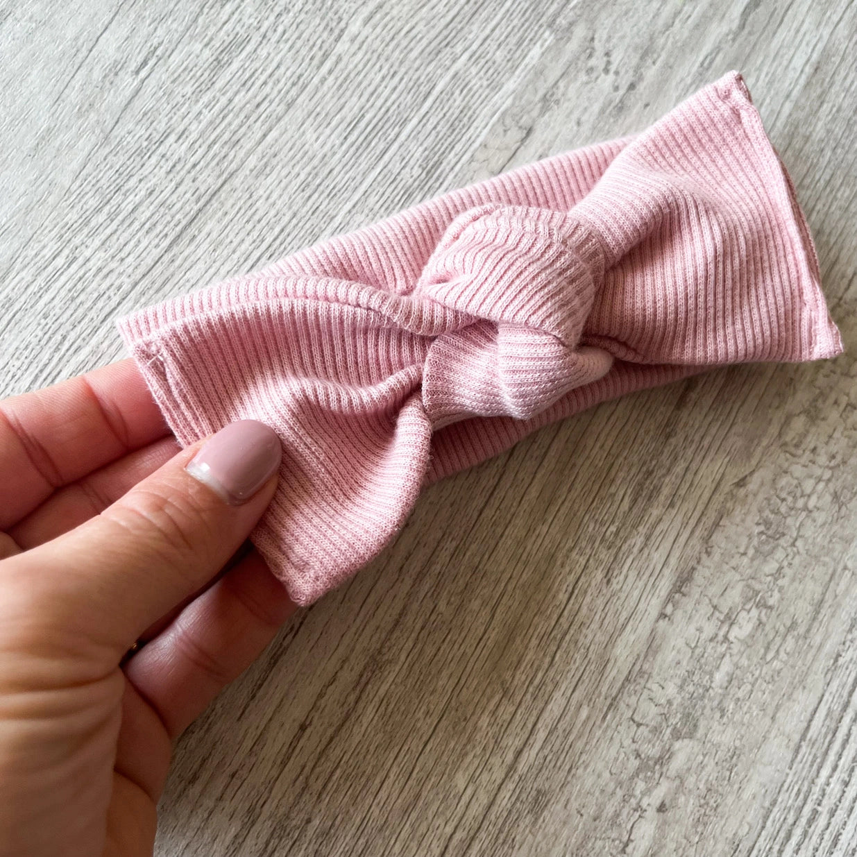 Fascetta neonata con fiocco