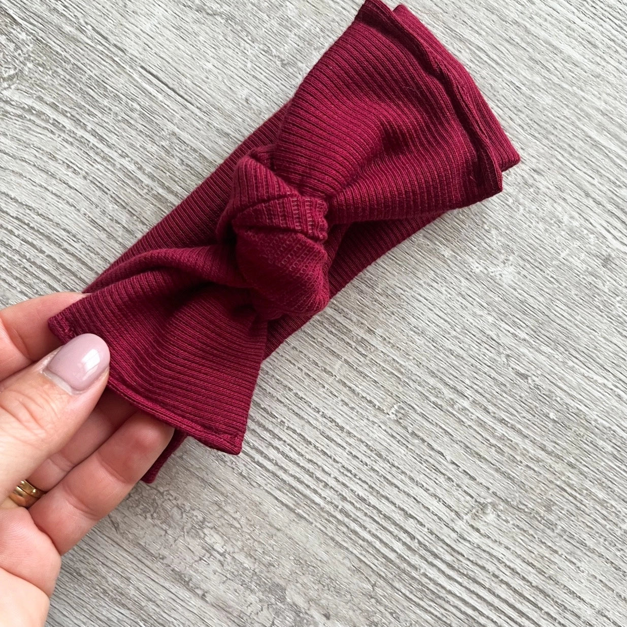 Fascetta neonata con fiocco