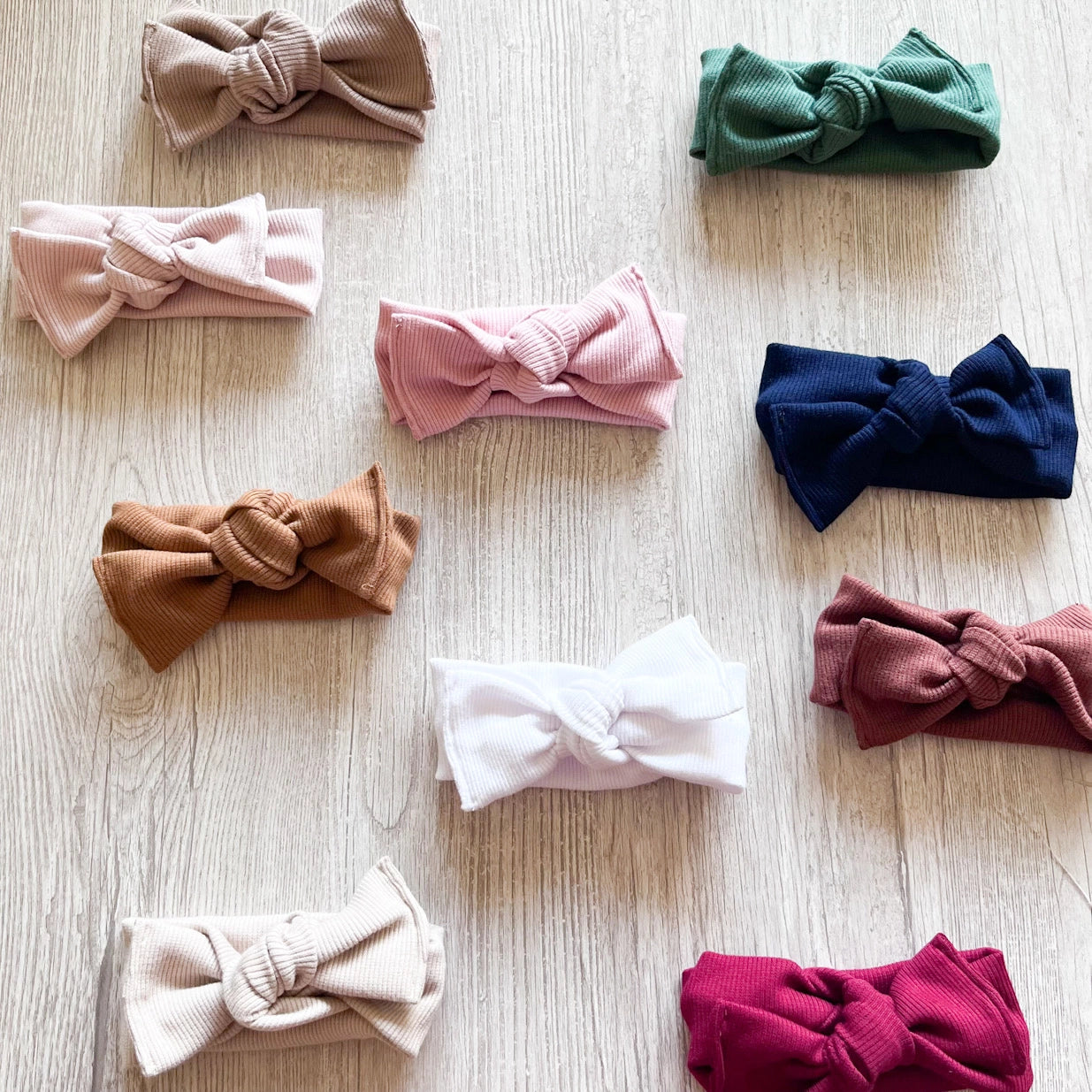 Fascetta neonata con fiocco