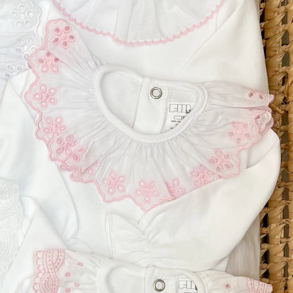 Body neonato in cotone manica lunga