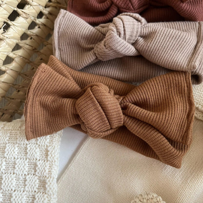 Fascetta neonata con fiocco