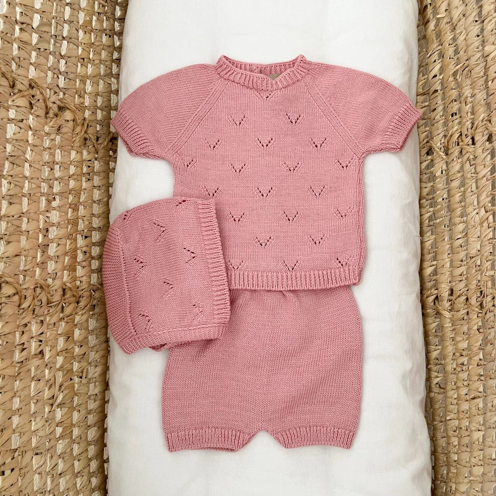 Completino manica corta neonato summer