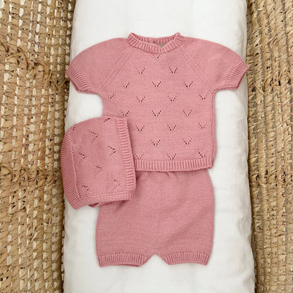 Completino manica corta neonato summer