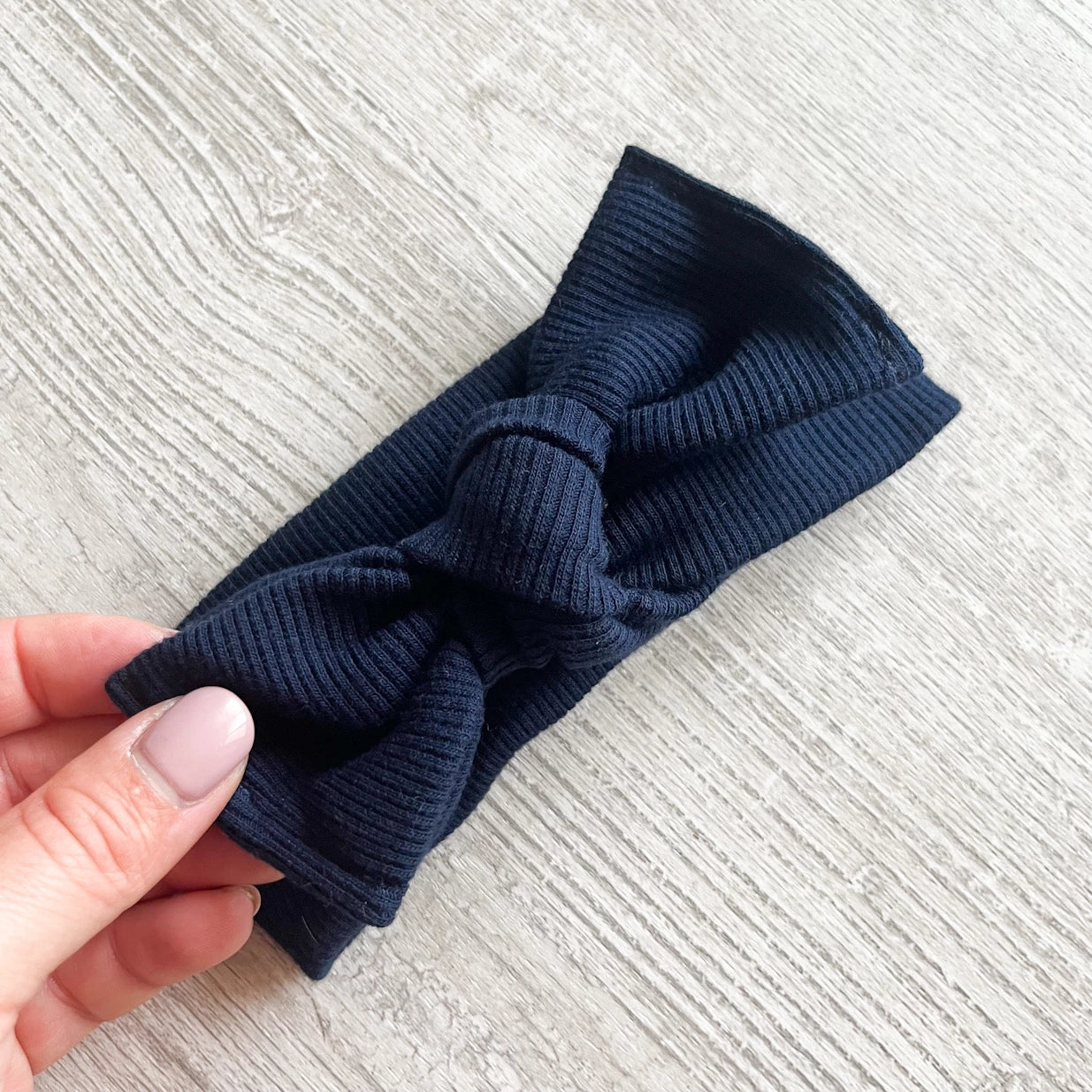 Fascetta neonata con fiocco